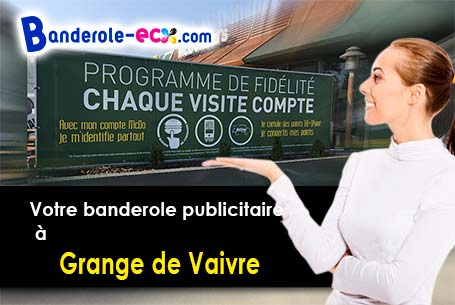 A Grange-de-Vaivre (Jura/39600) impression de votre banderole publicitaire