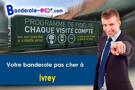 Banderole personnalisée pour vos événements à Ivrey (Jura/39110)