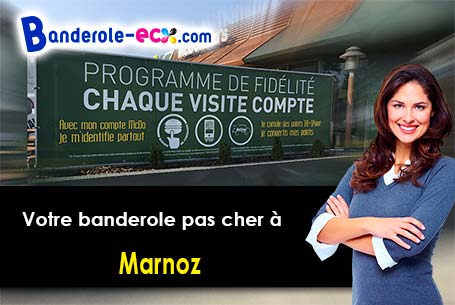 Banderole publicitaire pour vos événements à Marnoz (Jura/39110)