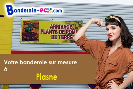 A Plasne (Jura/39800) fourniture de votre banderole publicitaire