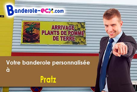 Impression de votre banderole publicitaire à Pratz (Jura/39170)