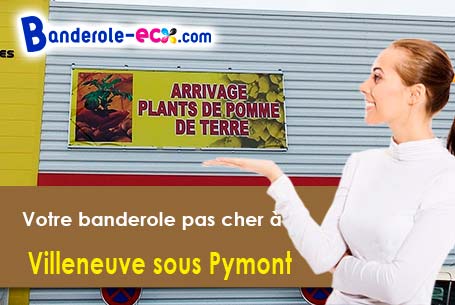 Banderole personnalisée pour vos événements à Villeneuve-sous-Pymont (Jura/39570)