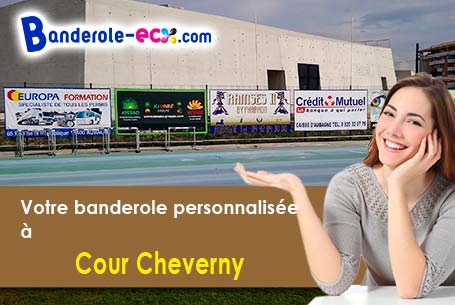 Impression de votre banderole personnalisée à Cour-Cheverny (Loir-et-Cher/41700)