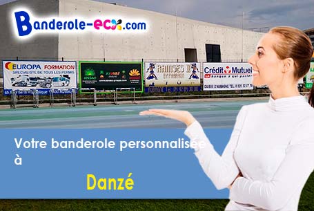 Impression de votre banderole publicitaire à Danzé (Loir-et-Cher/41160)