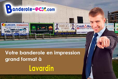 Banderole personnalisée fabriqué sur mesure à Lavardin (Loir-et-Cher/41800)