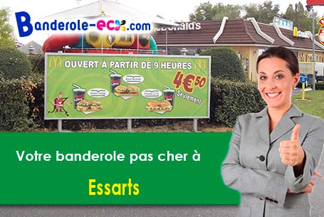 Banderole personnalisée pour vos événements à Essarts (Loir-et-Cher/41800)