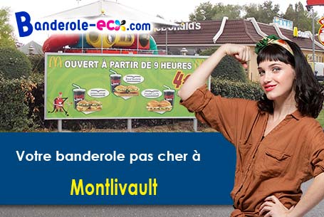 Banderole personnalisée pour vos événements à Montlivault (Loir-et-Cher/41350)