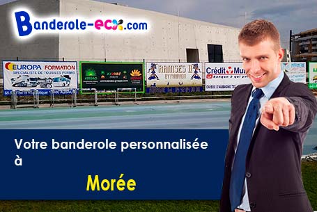 Impression de votre banderole personnalisée à Morée (Loir-et-Cher/41160)