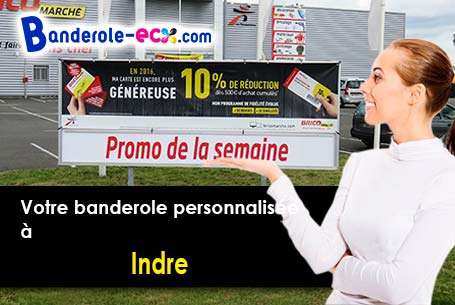 Impression de votre banderole personnalisée à Indre (Loire-Atlantique/44610)