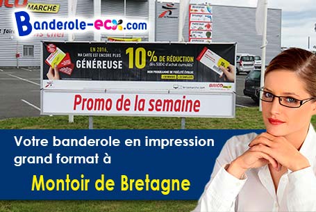 Banderole personnalisée fabriqué sur mesure à Montoir-de-Bretagne (Loire-Atlantique/44550)