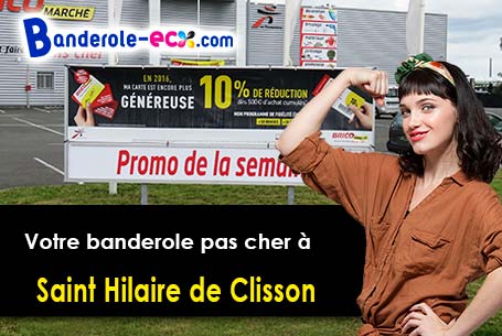 Banderole publicitaire pour vos événements à Saint-Hilaire-de-Clisson (Loire-Atlantique/44190)