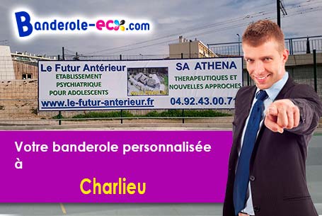 Impression de votre banderole personnalisée à Charlieu (Loire/42190)