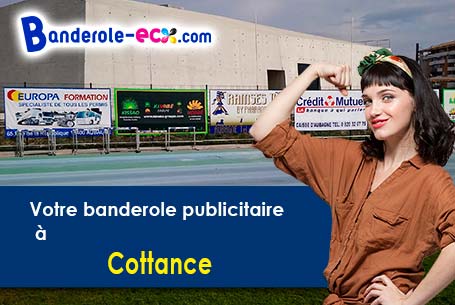 A Cottance (Loire/42360) impression de votre banderole publicitaire