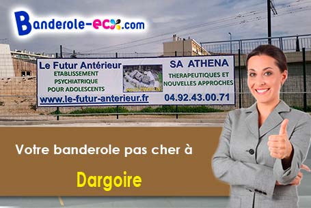 Banderole publicitaire pour vos événements à Dargoire (Loire/42800)