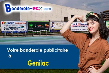 A Genilac (Loire/42800) impression de votre banderole pas cher