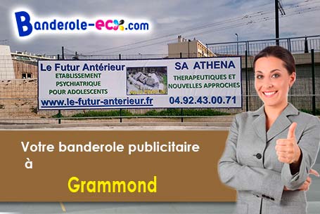 A Grammond (Loire/42140) impression de votre banderole publicitaire