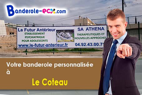 Impression de votre banderole publicitaire à Le Coteau (Loire/42120)