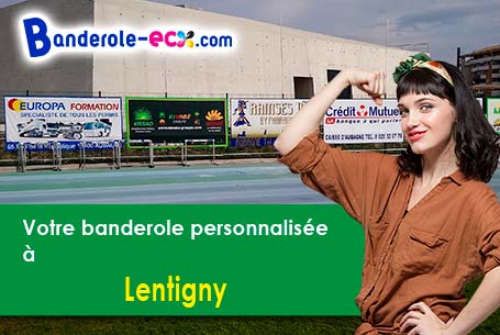 Impression de votre banderole publicitaire à Lentigny (Loire/42155)