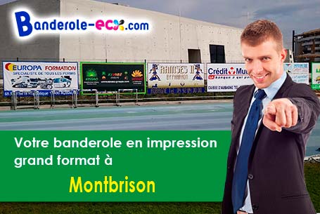 Banderole personnalisée fabriqué sur mesure à Montbrison (Loire/42600)