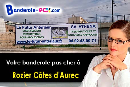 Banderole publicitaire pour vos événements à Rozier-Côtes-d'Aurec (Loire/42380)