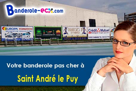 Banderole publicitaire pour vos événements à Saint-André-le-Puy (Loire/42210)