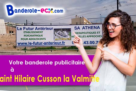 A Saint-Hilaire-Cusson-la-Valmitte (Loire/42380) impression de votre banderole publicitaire