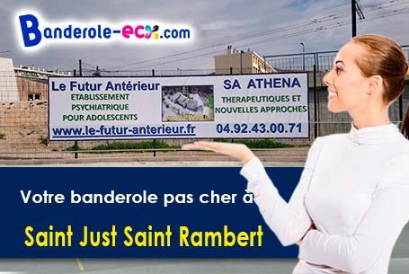 Banderole publicitaire pour vos événements à Saint-Just-Saint-Rambert (Loire/42170)
