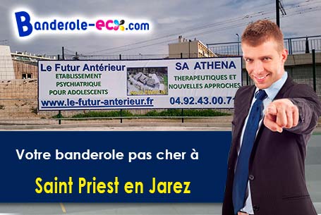 Banderole publicitaire pour vos événements à Saint-Priest-en-Jarez (Loire/42270)