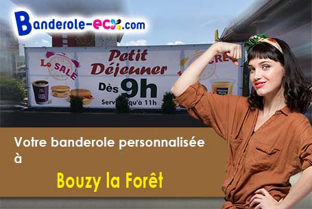 Impression de votre banderole publicitaire à Bouzy-la-Forêt (Loiret/45460)