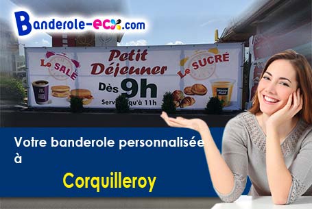 Impression de votre banderole publicitaire à Corquilleroy (Loiret/45120)