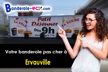Banderole personnalisée pour vos événements à Ervauville (Loiret/45320)