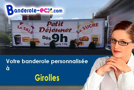 Impression de votre banderole pas cher à Girolles (Loiret/45120)