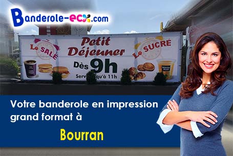 Impression de votre banderole personnalisée à Bourran (Lot-et-Garonne/47320)