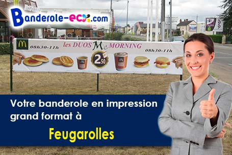 Impression de votre banderole personnalisée à Feugarolles (Lot-et-Garonne/47230)