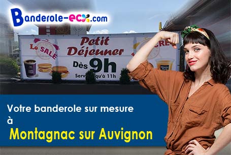 Banderole personnalisée pour vos événements à Montagnac-sur-Auvignon (Lot-et-Garonne/47600)