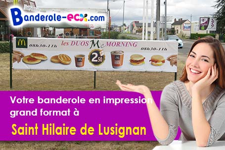 Impression de votre banderole publicitaire à Saint-Hilaire-de-Lusignan (Lot-et-Garonne/47450)