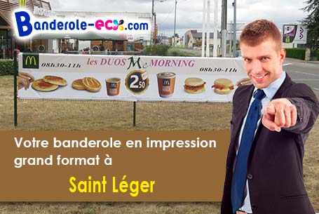 Impression de votre banderole publicitaire à Saint-Léger (Lot-et-Garonne/47160)