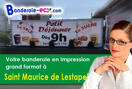 Impression de votre banderole personnalisée à Saint-Maurice-de-Lestapel (Lot-et-Garonne/47290)