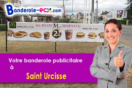 A Saint-Urcisse (Lot-et-Garonne/47270) fourniture de votre banderole pas cher