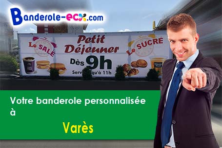 A Varès (Lot-et-Garonne/47400) impression de votre banderole publicitaire