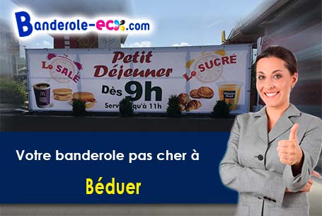 Banderole pas cher fabriqué sur mesure à Béduer (Lot/46100)