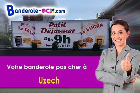 Banderole personnalisée fabriqué sur mesure à Uzech (Lot/46310)