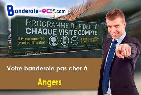Banderole publicitaire fabriqué sur mesure à Angers (Maine-et-Loire/49000-49100)