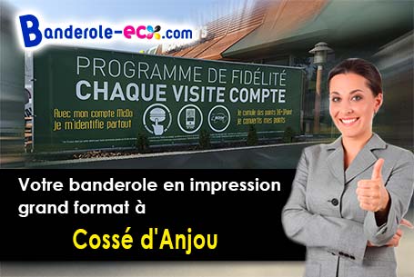 Impression de votre banderole publicitaire à Cossé-d'Anjou (Maine-et-Loire/49120)