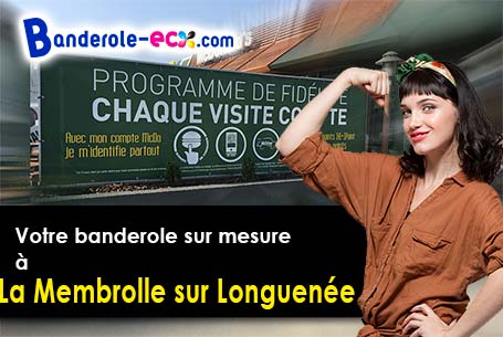 Banderole pas cher pour vos événements à La Membrolle-sur-Longuenée (Maine-et-Loire/49770)