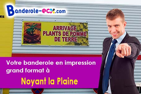 Impression de votre banderole publicitaire à Noyant-la-Plaine (Maine-et-Loire/49700)