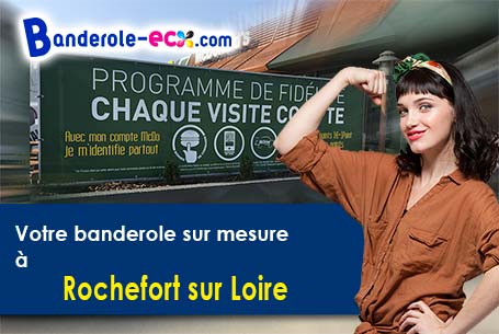 Banderole personnalisée pour vos événements à Rochefort-sur-Loire (Maine-et-Loire/49190)