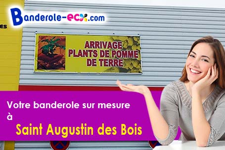 Banderole pas cher pour vos événements à Saint-Augustin-des-Bois (Maine-et-Loire/49170)