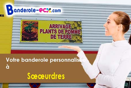 A Surdres (Maine-et-Loire/49330) impression de votre banderole publicitaire