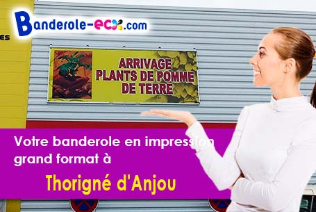Impression de votre banderole publicitaire à Thorigné-d'Anjou (Maine-et-Loire/49220)